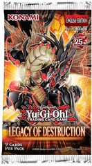 Yu-Gi-Oh Legacy of Destruction 1st Edition Booster Pack